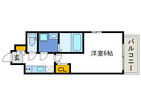 エスリード弁天町ベイコートの物件間取画像